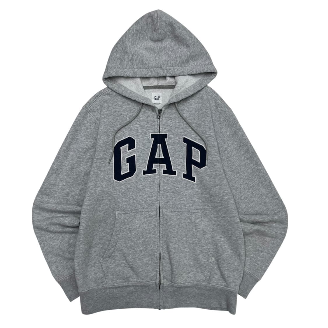 갭 빅로고 그레이 후드집업 S 상품이미지2
