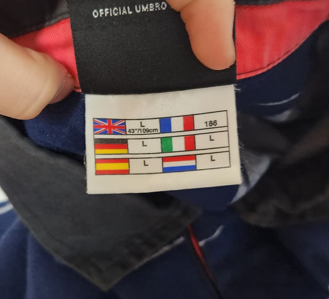 99-00 맨체스터 유나이티드 어웨이 엄브로 유니폼 반팔 상품이미지6