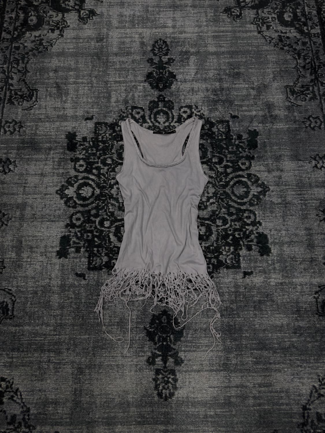 No id 00s distressed sleeveless 상품이미지1