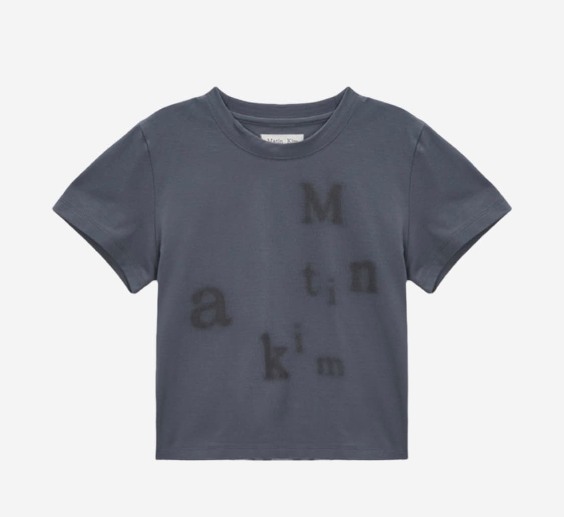 (W) Matin Kim Matin Blurred Logo Crop To 상품이미지1