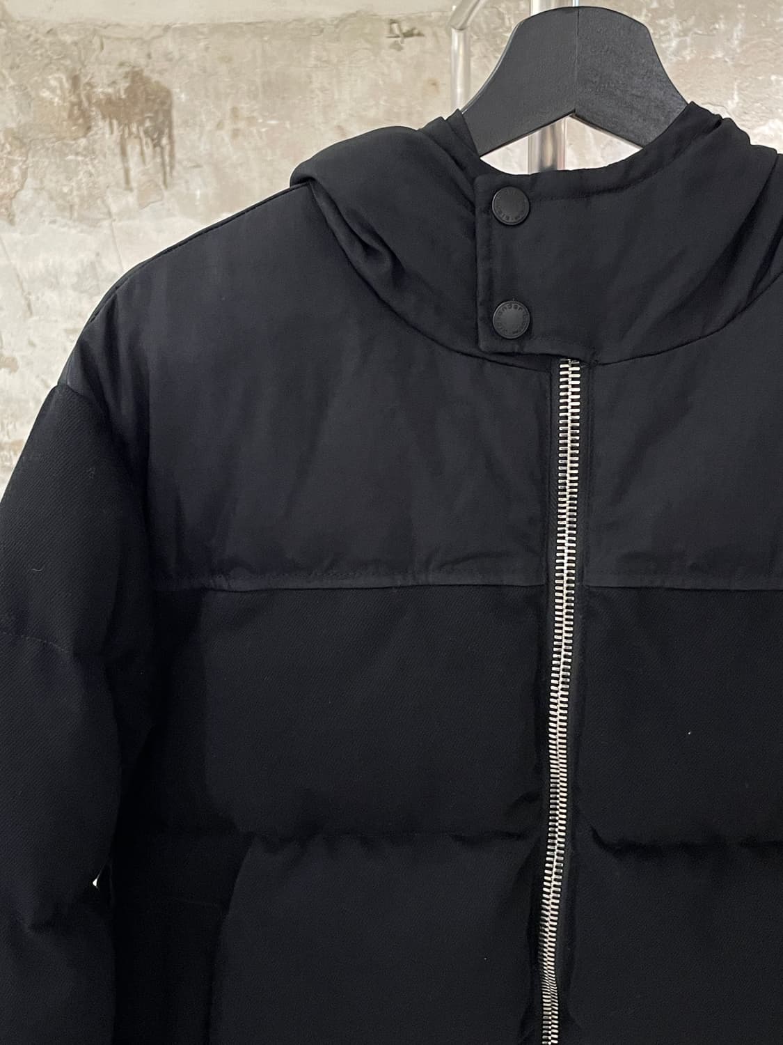 알렉산더 왕 블랙 클래식 크롭 패디드 후디 자켓 상품이미지2