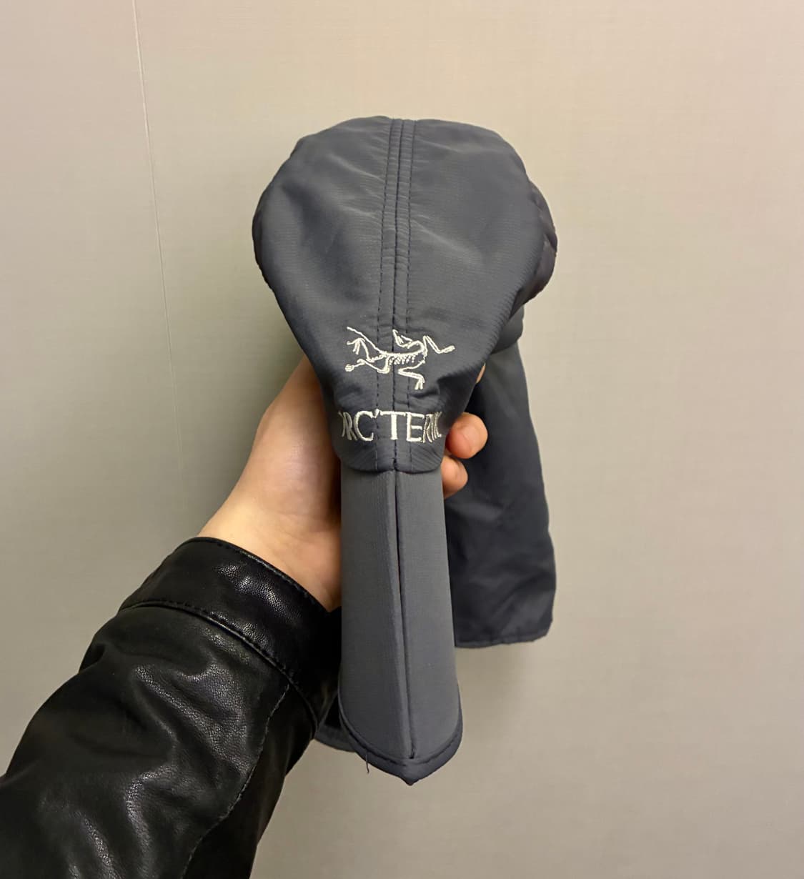 (F)90s 아크테릭스 빈티지 선플랩 쉴드 폴딩캡 캠프캡 상품이미지9