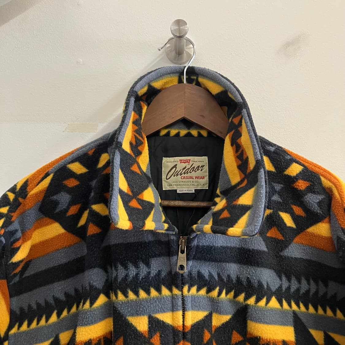 N212 90s 리바이스 나바호 퀼팅 플리스 자켓 상품이미지2