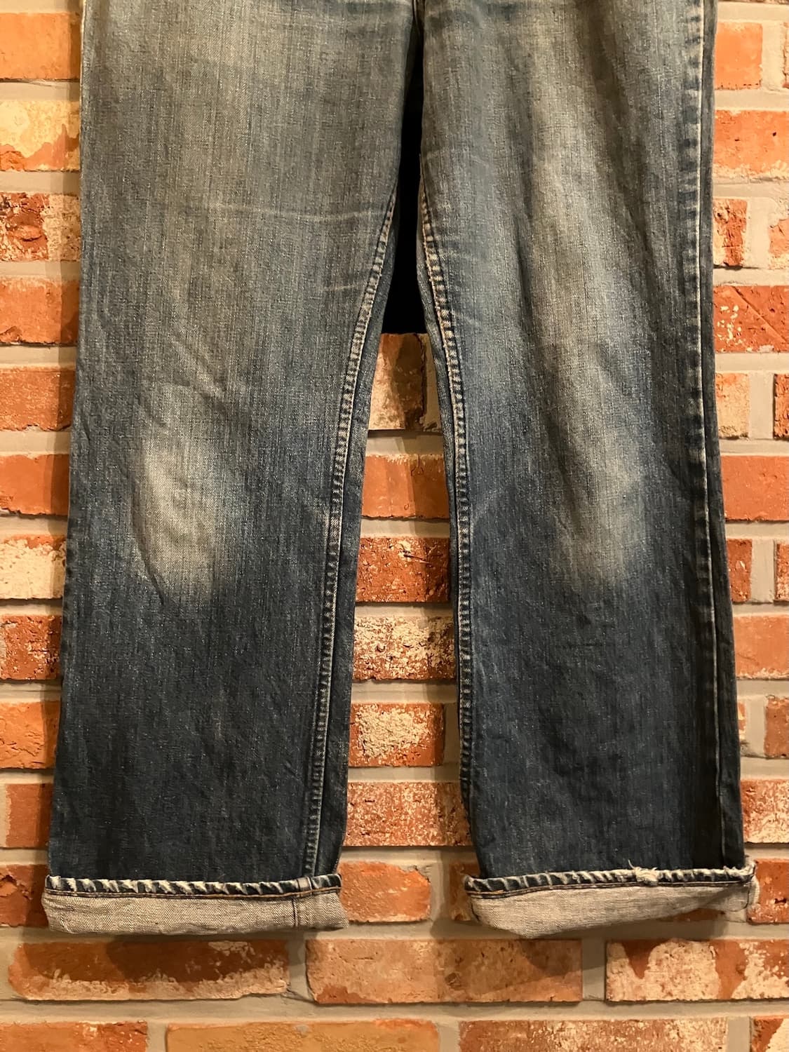 80s USA 빈티지 리바이스 517 오렌지탭 부츠컷 데님 팬츠 상품이미지4