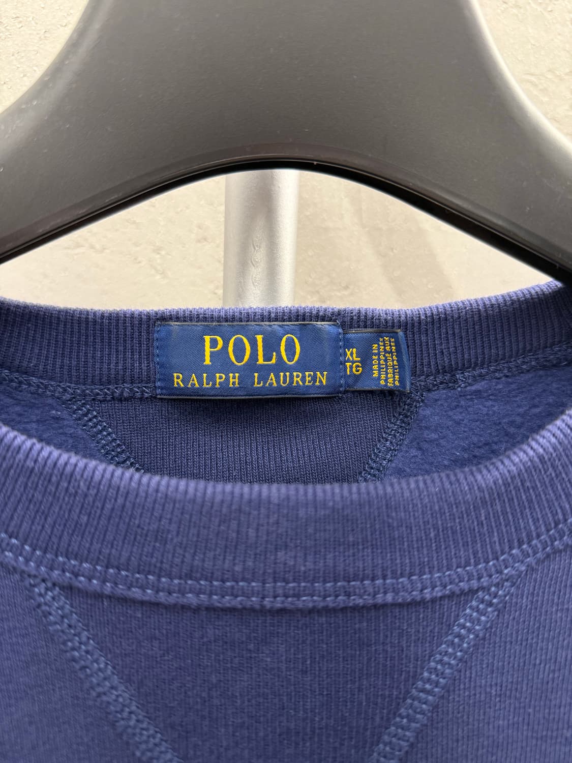 POLO 폴로 랄프로렌 네이비 맨투맨 XL  상품이미지4