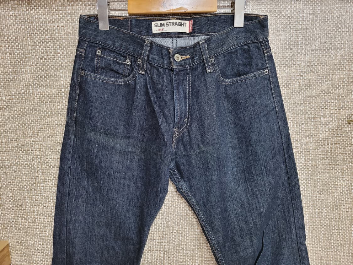 30~31인치 리바이스 514 빈티지 청바지  아메카지 진청 상품이미지2