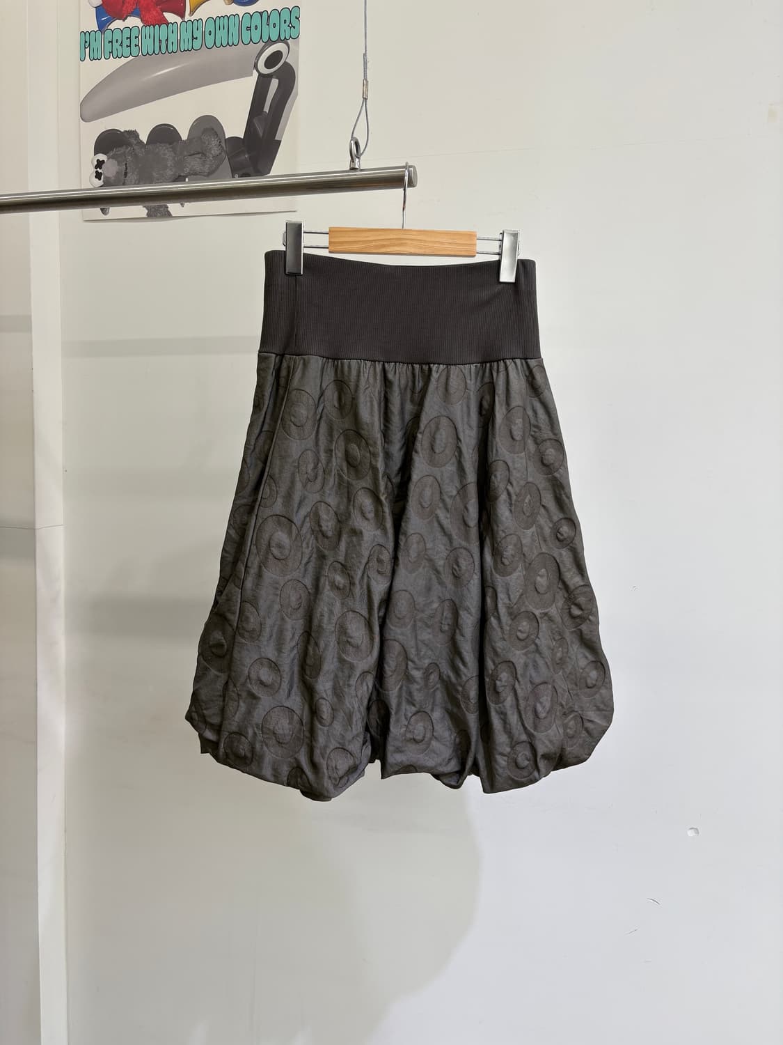 UNKNOWN 미디 스커트 상품이미지5