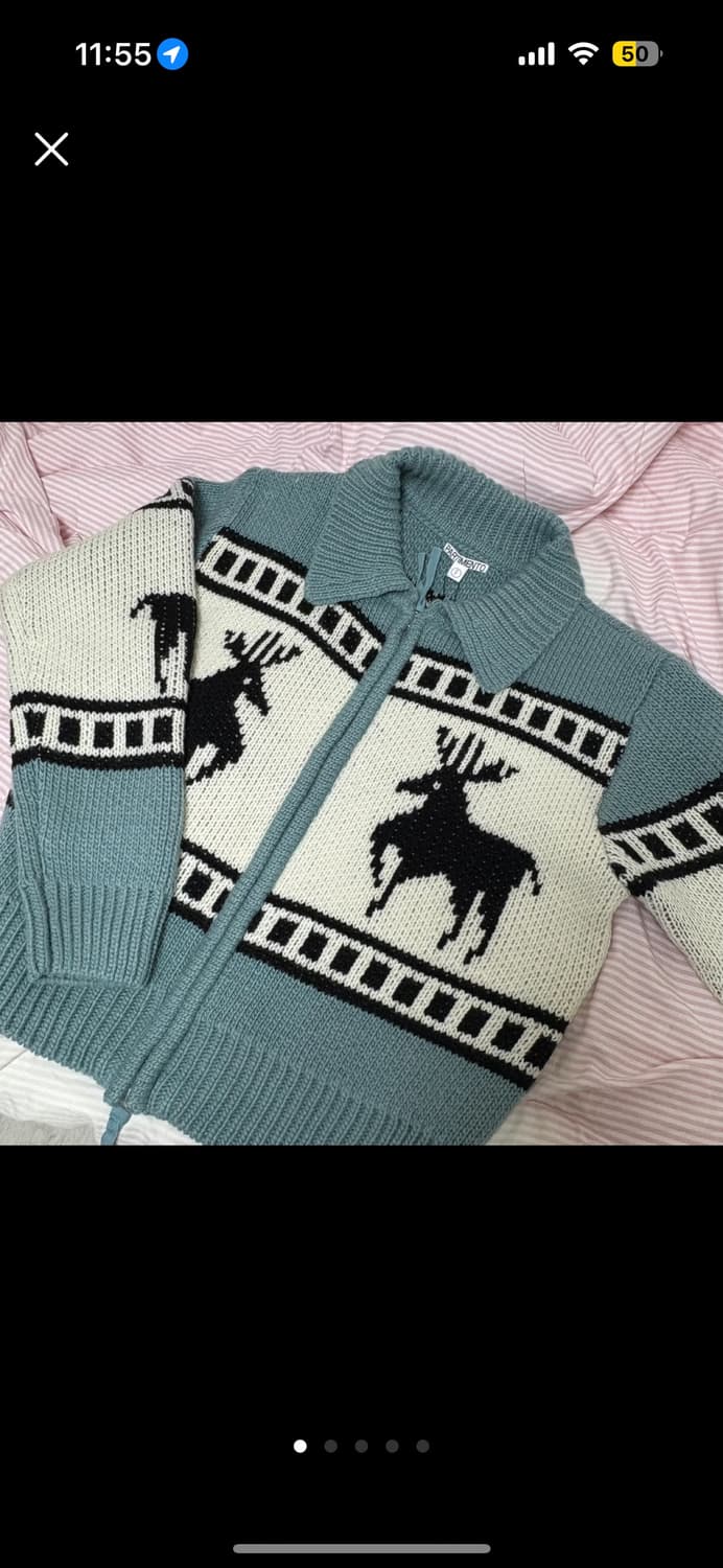 파르티멘토 코위찬 니트 집업 가디건 상품이미지1