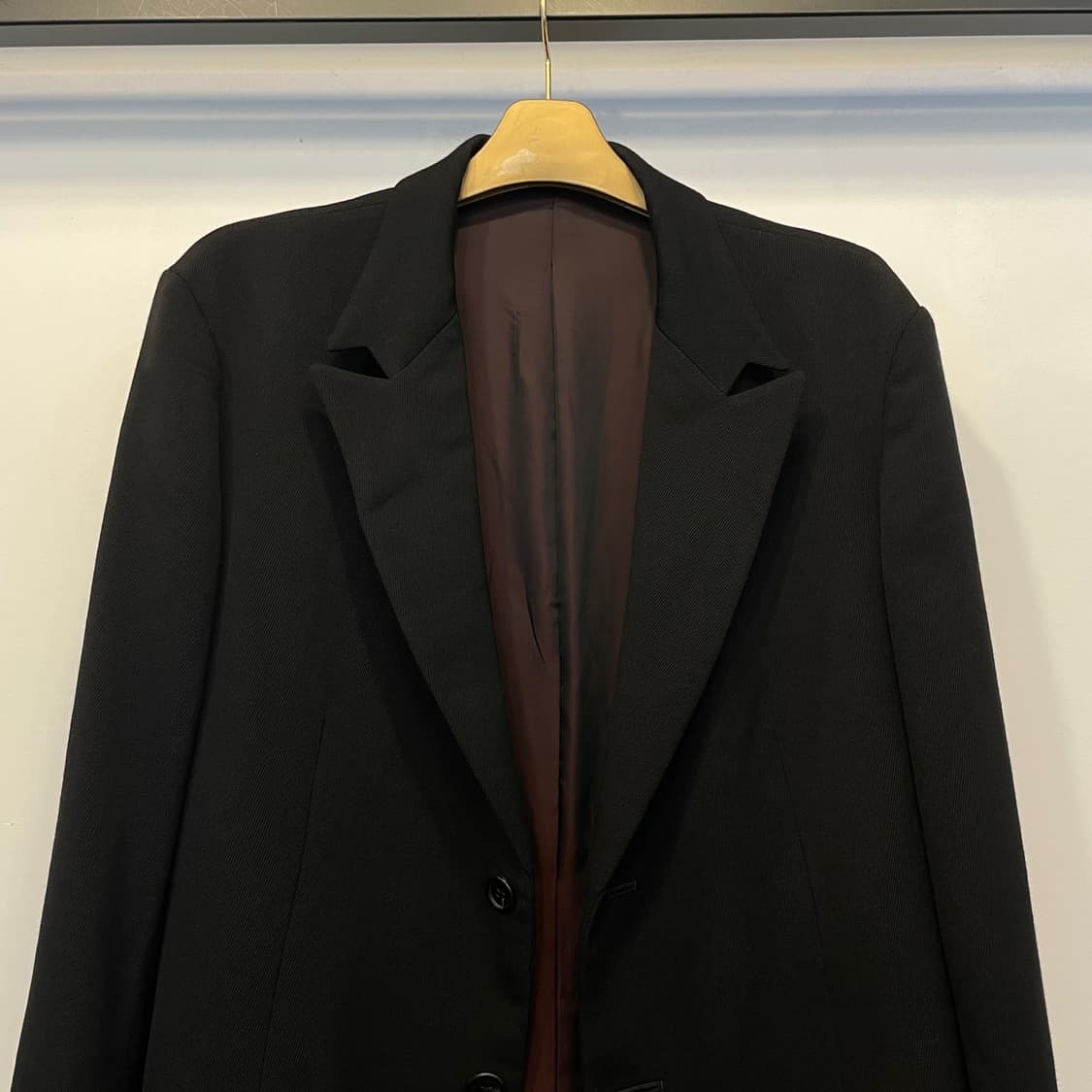 요지야마모토 22aw 3버튼 블레이져  ​   상품이미지3