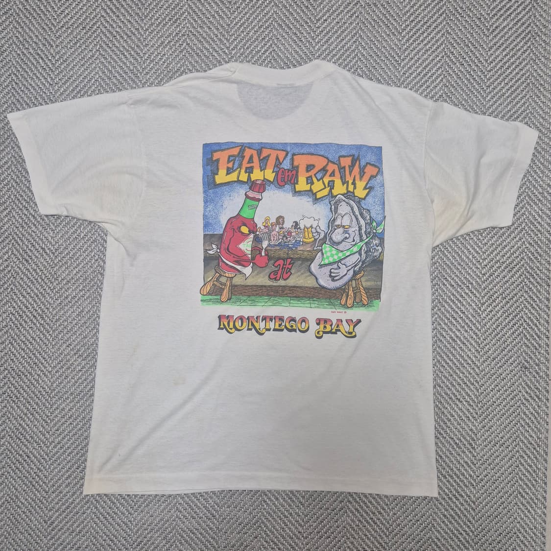 90s Screen Stars 그래픽 싱글스티치 티셔츠 (XL) 상품이미지7