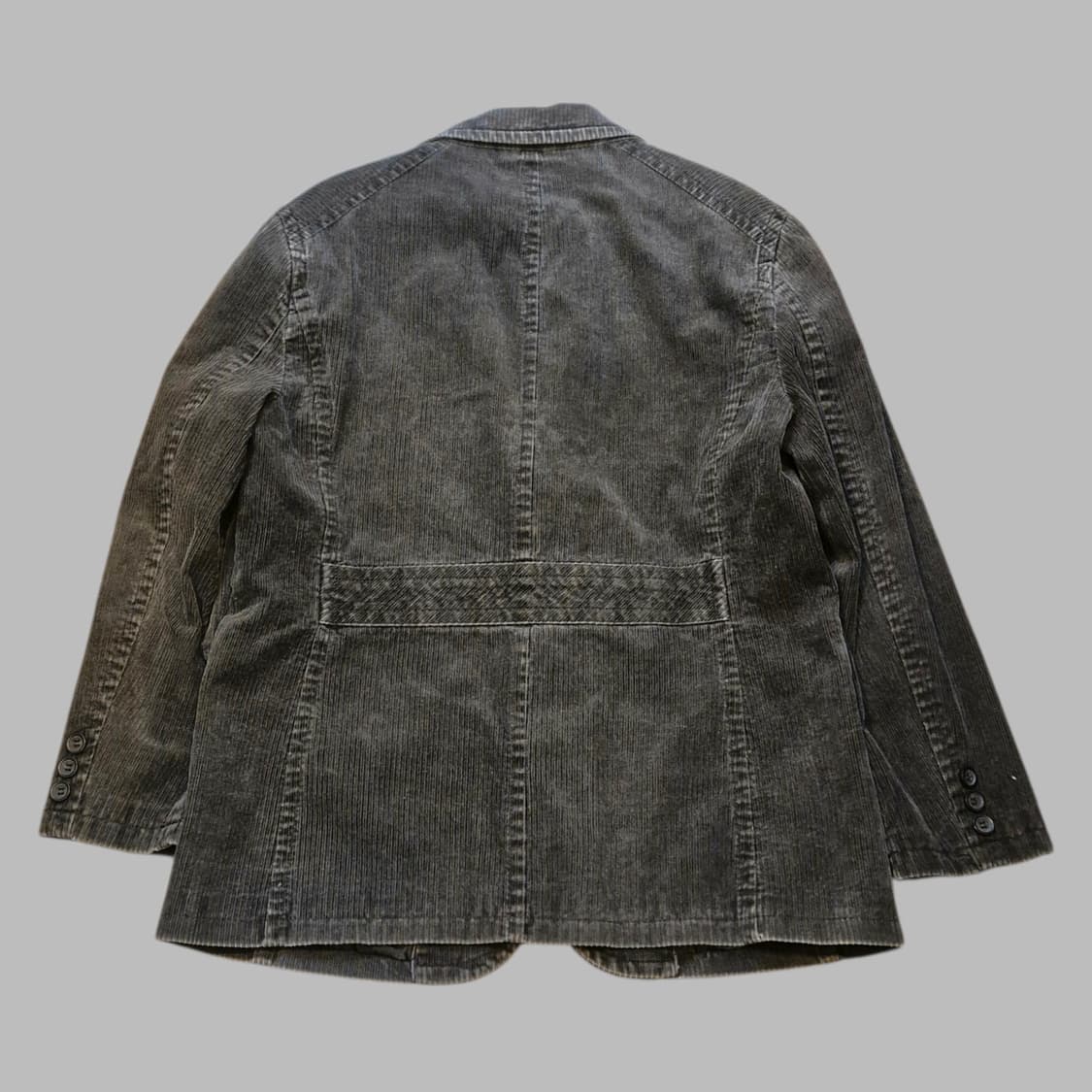 105(착샷잇음) 피그먼트워싱 코듀로이 블레이져  상품이미지2