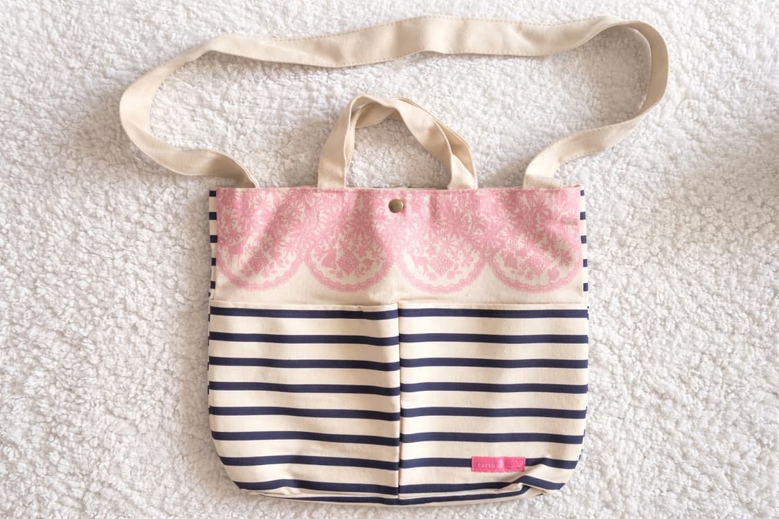 모리걸 빈티지 어스뮤직 캔버스 크로스백 🌸🤍 상품이미지1