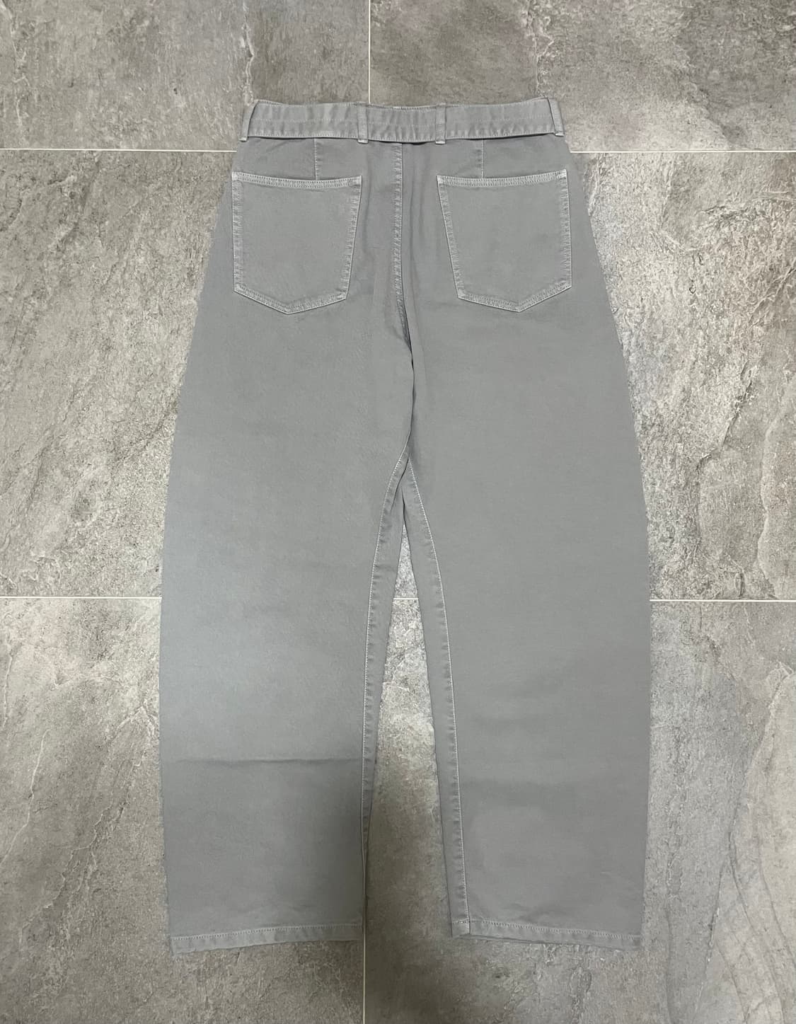 25SS 르메르 그레이 트위스트 벨트 데님 진 상품이미지5