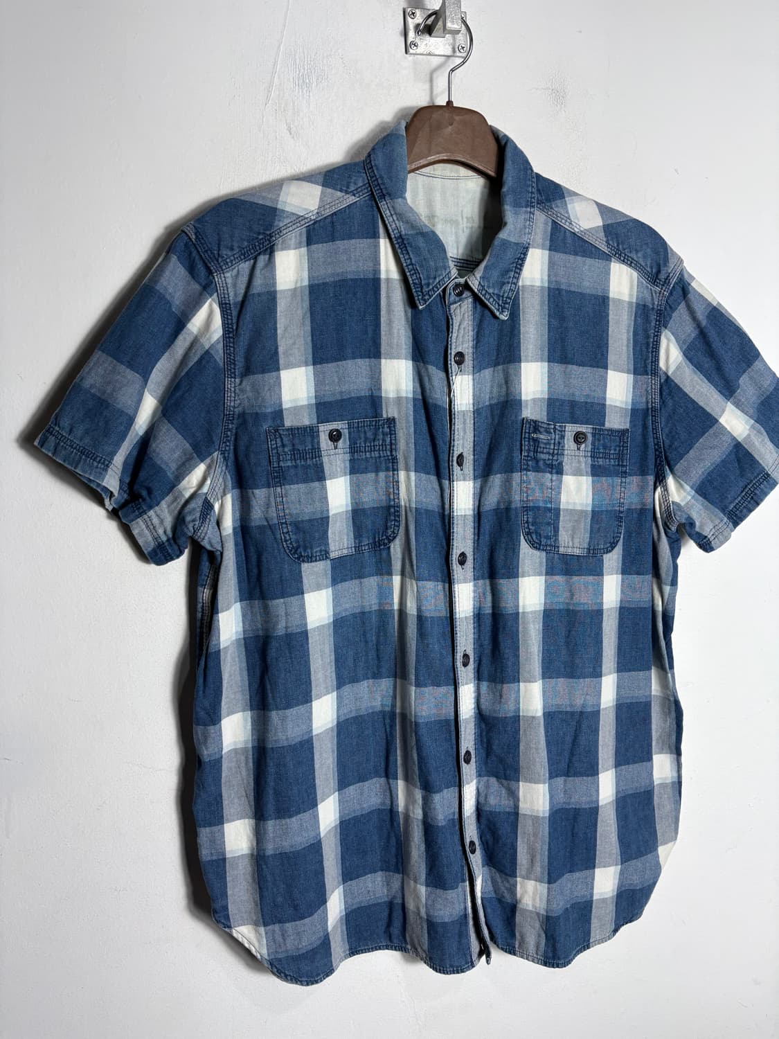 갭 체크 반팔 셔츠 상품이미지2