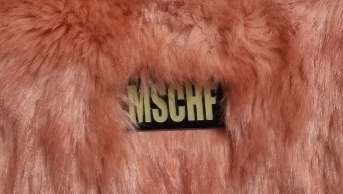 L (77) 미스치프 오렌지핑크 페이크퍼 자켓 상품이미지3