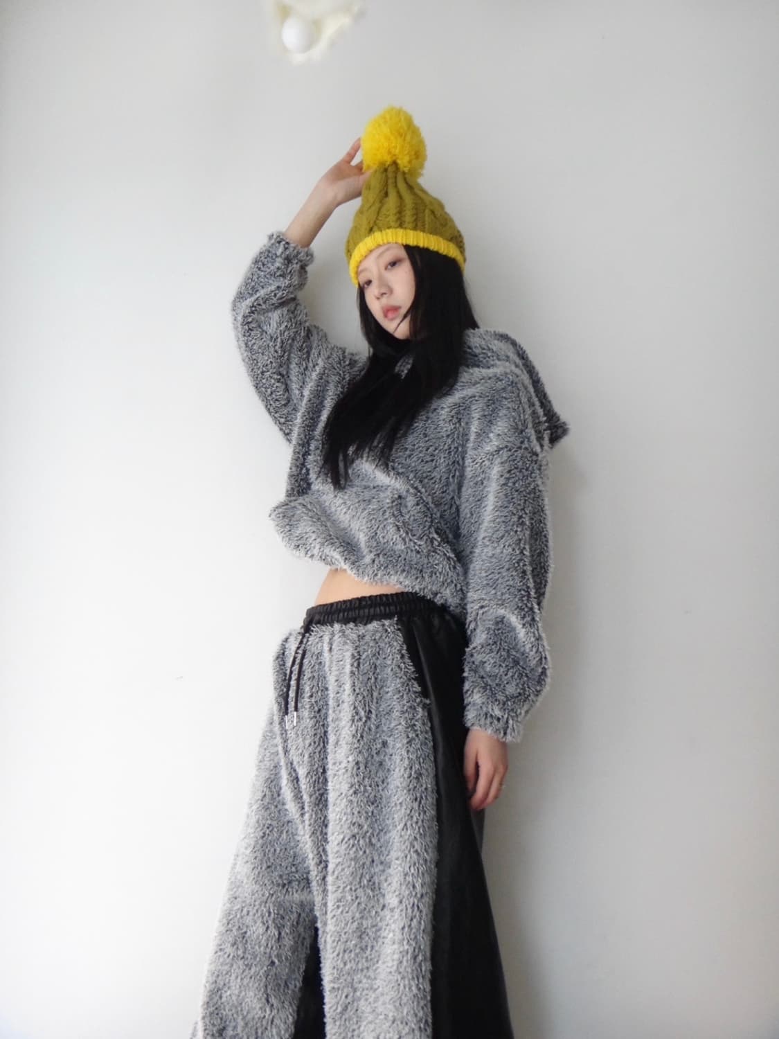 Bell point beanie / yellow 상품이미지4