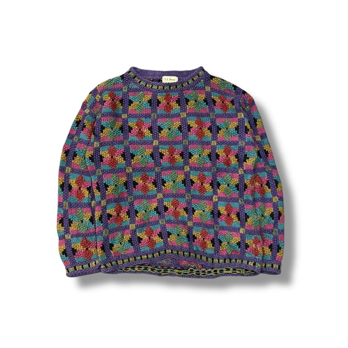  엘엘빈 패턴 니트 y13898 상품이미지2