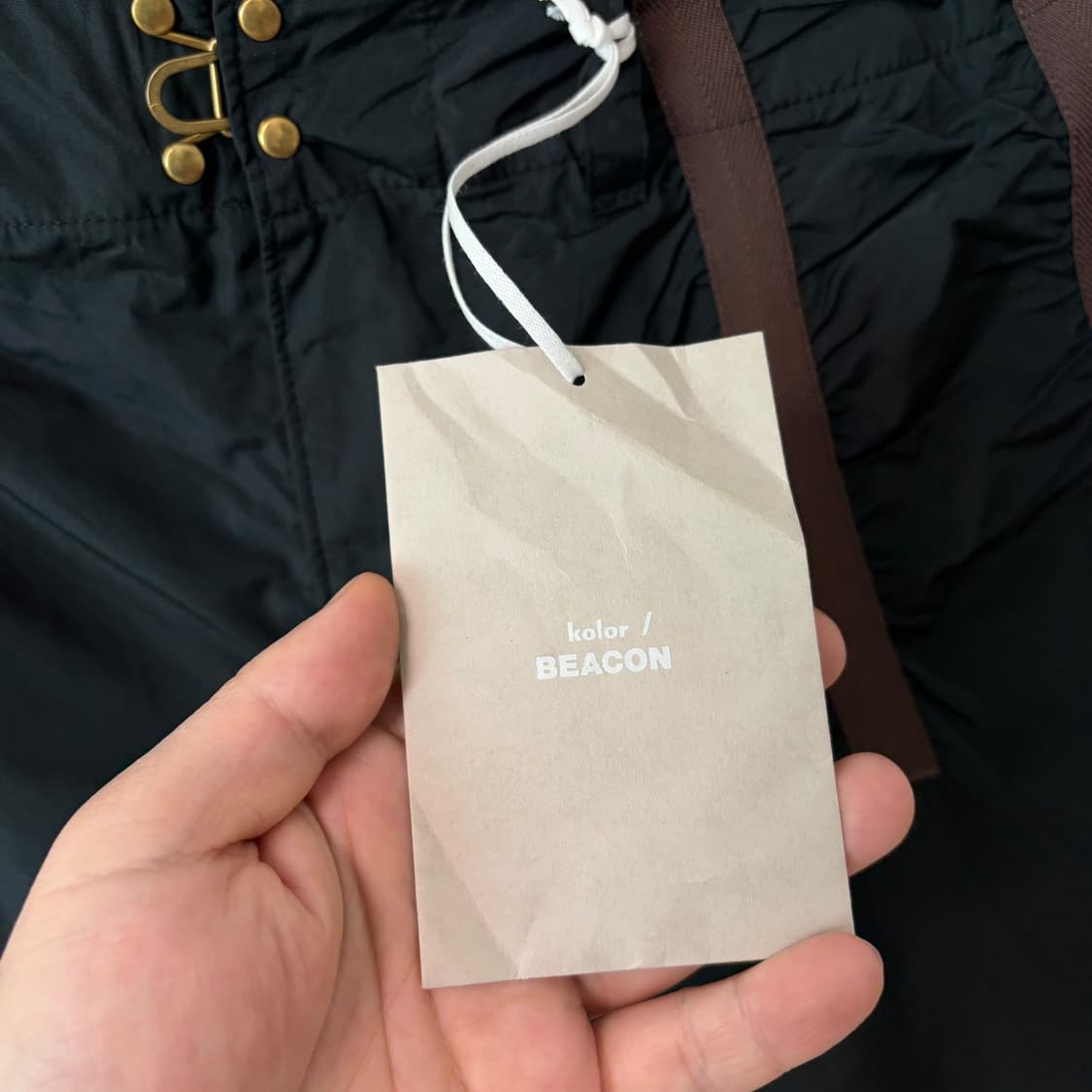 (1)kolor beacon 컬러 비콘 19ss 폴리 반바지 상품이미지4