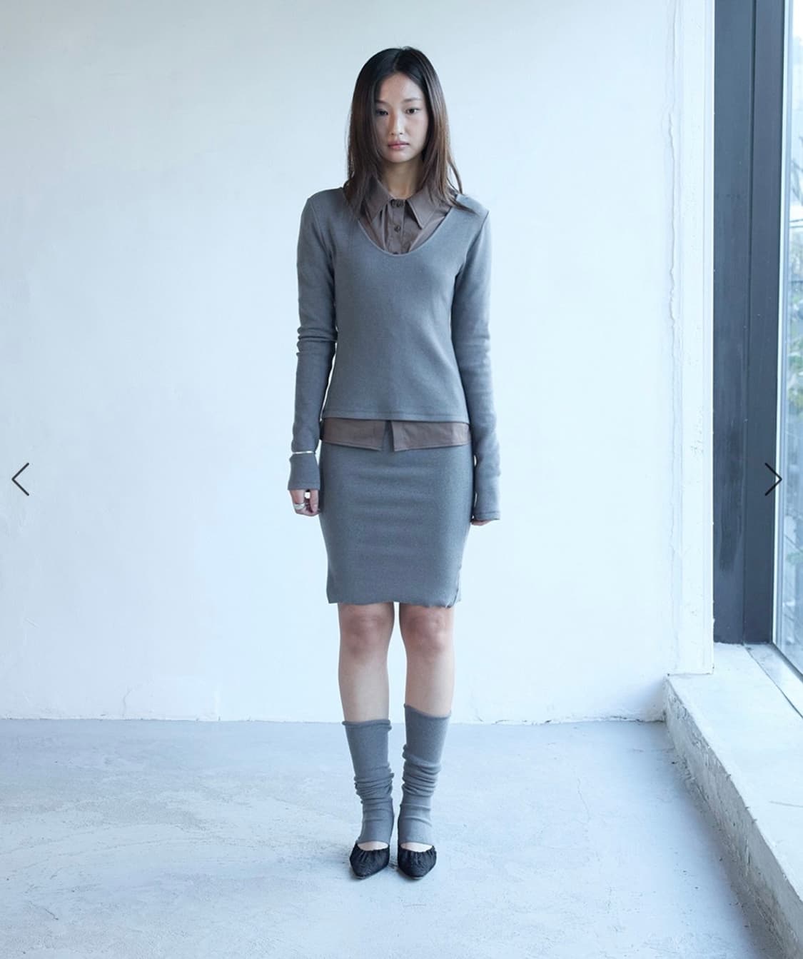 퍼스널랭귀지 VU Top - graphite 상품이미지1