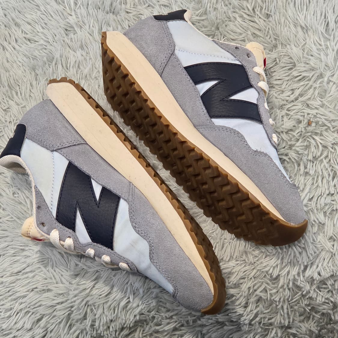 3q-4:뉴발란스 237 그레이 네이비 (230mm)-상태굿 상품이미지5