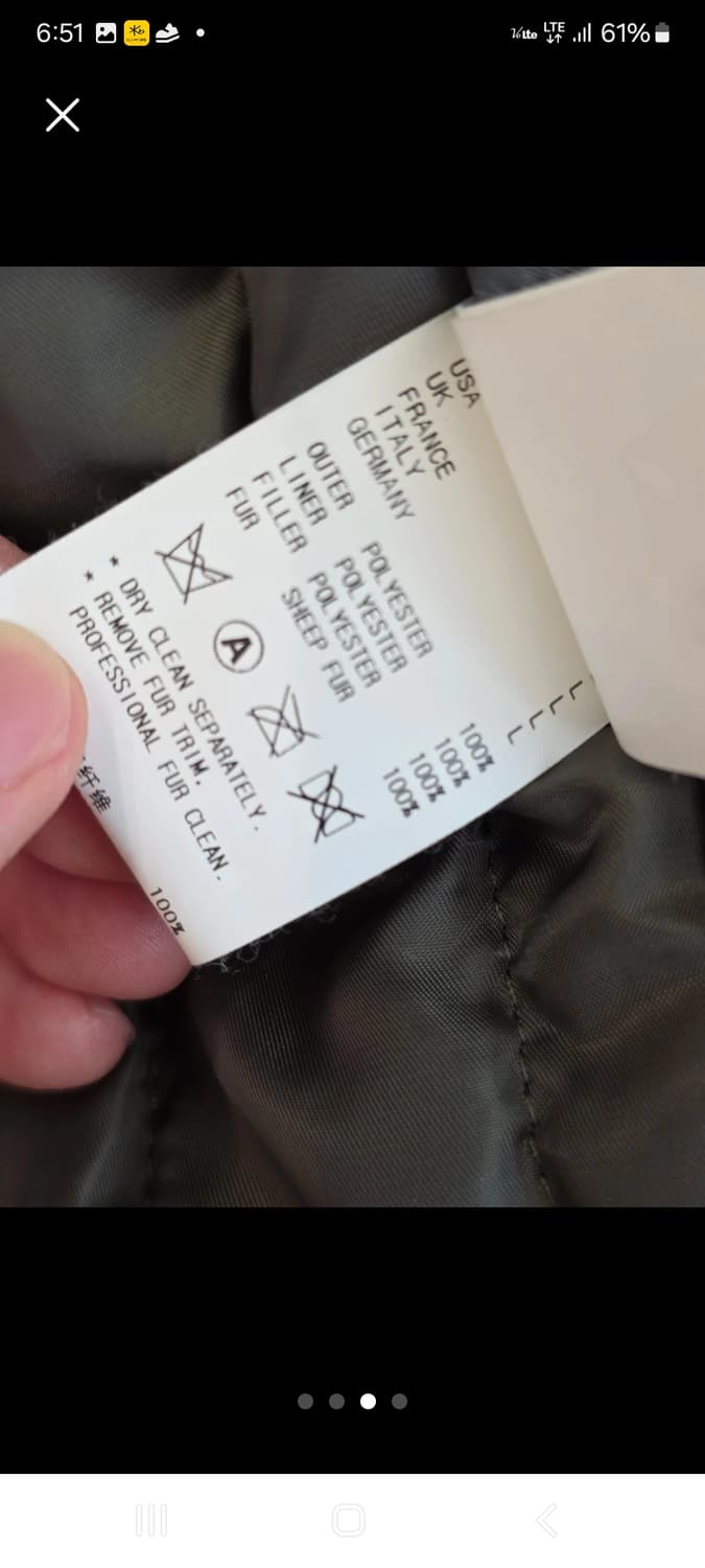 리얼아크만패딩카키.  .   L 상품이미지3