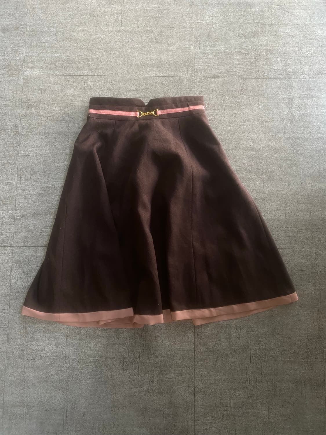 일본빈티지 Mischmasch 하구미모리걸 바선생대장 미디스커트 상품이미지1