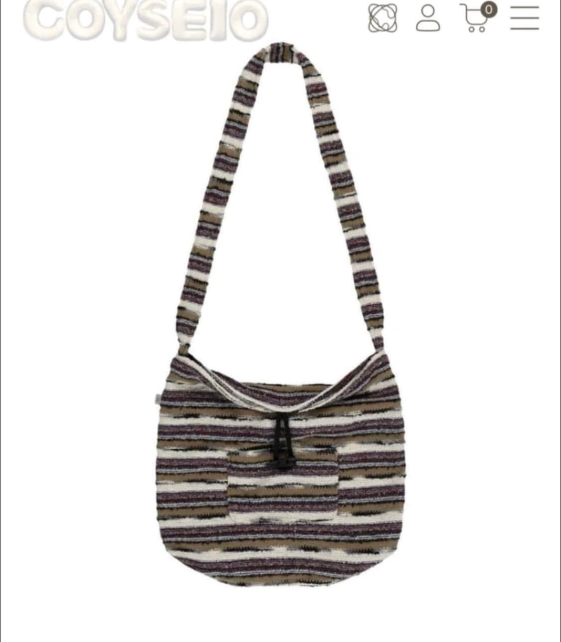 코이세이오 니트 크로스백 상품이미지1