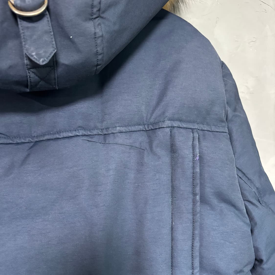 맥케이지 딕슨 네이비 금장 덕다운 패딩 40 사이즈 상품이미지7