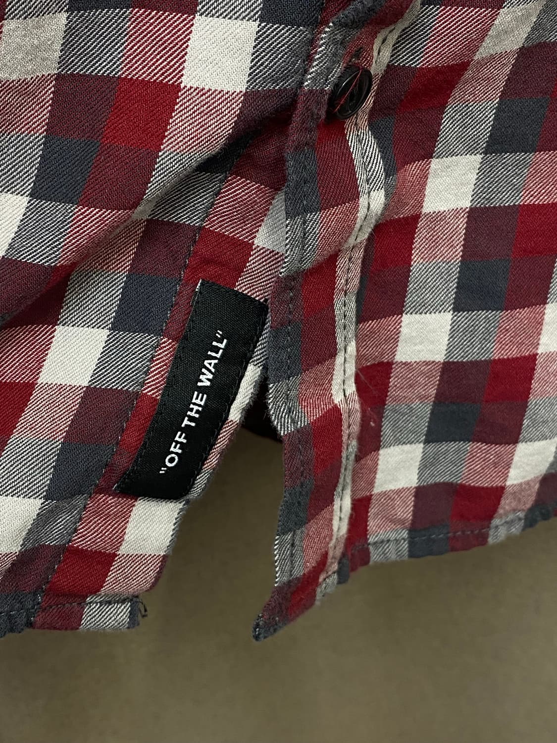 반스 체크 셔츠 상품이미지3