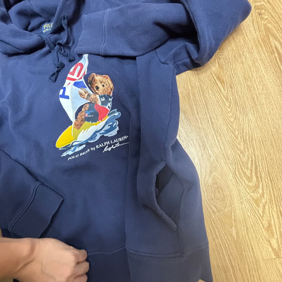 폴로 랄프로렌 곰돌이 후드 L / 폴로 후드 L 상품이미지5