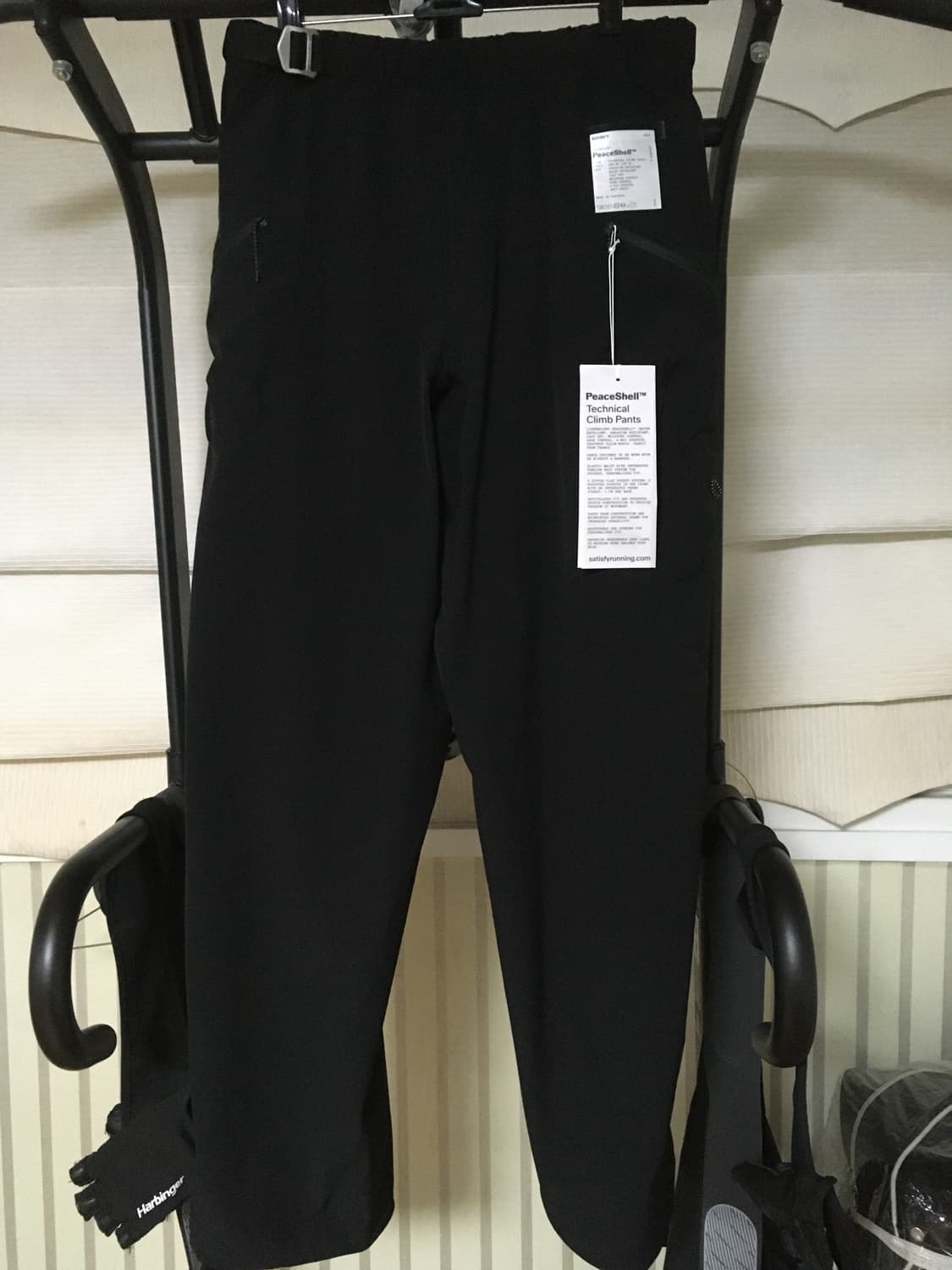 Satisfy 피스쉘 테크니컬 클라임 팬츠 블랙 판매합니다  상품이미지4