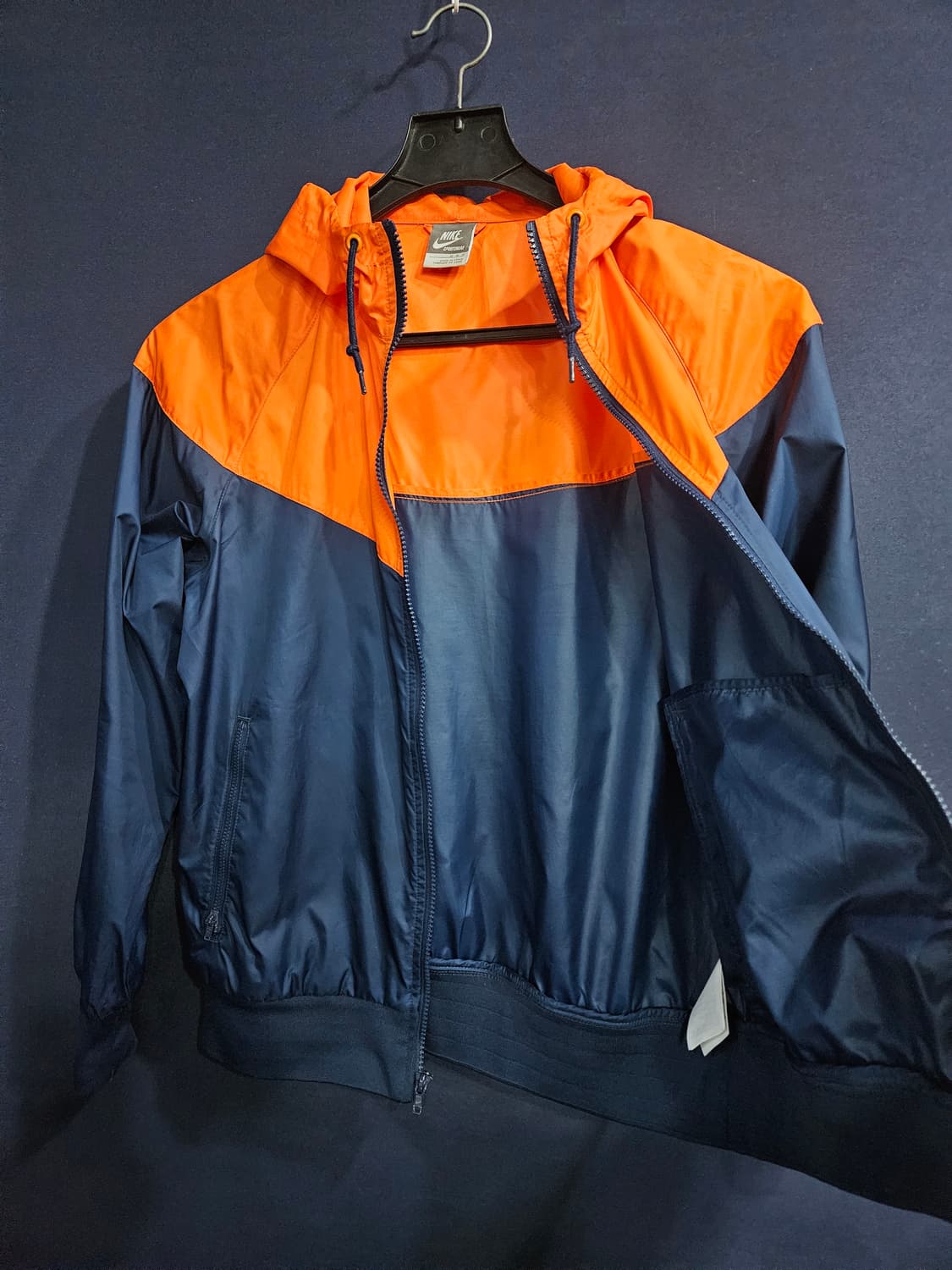 나이키 자수로고 투톤 남성 95 바람막이 후드집업  상품이미지8