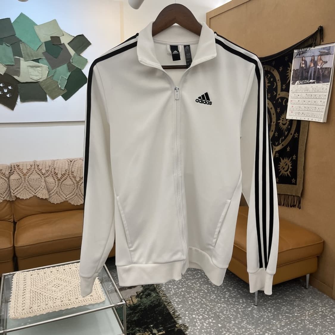 아디다스 캐주얼 스포티 오레오 삼선 져지 집업 S C12311 상품이미지3