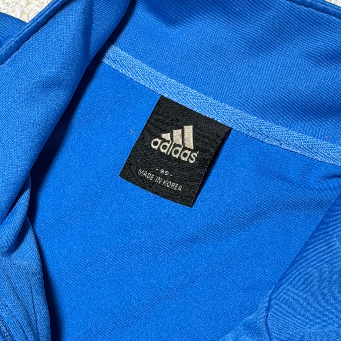 아디다스 M 하늘색 져지 상품이미지5