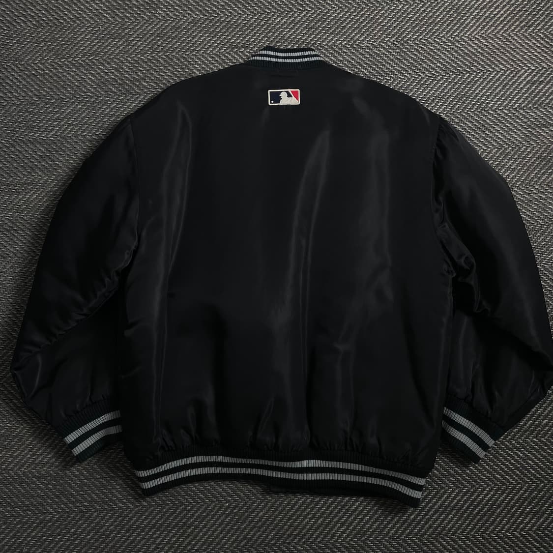 MLB 샌프란시스코 자이언츠 사틴 바시티 자켓o 4582 상품이미지5