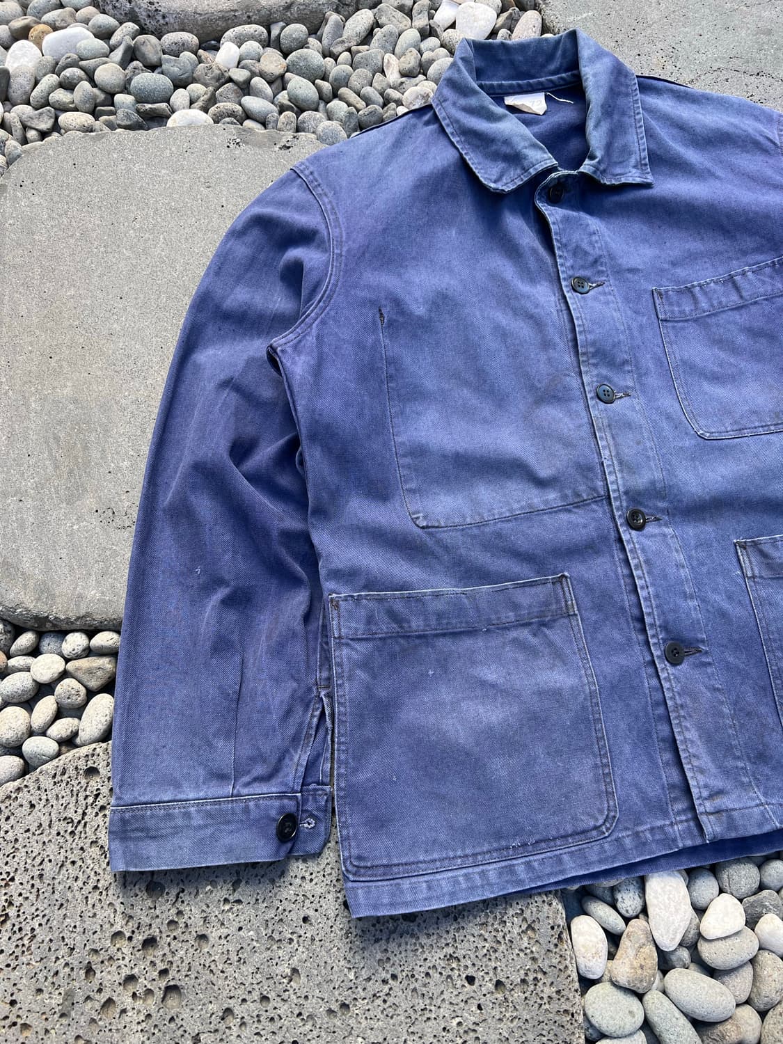 FADED BLUE OLD VINTAGE FRENCH 빈티지프렌치워크자켓 상품이미지4