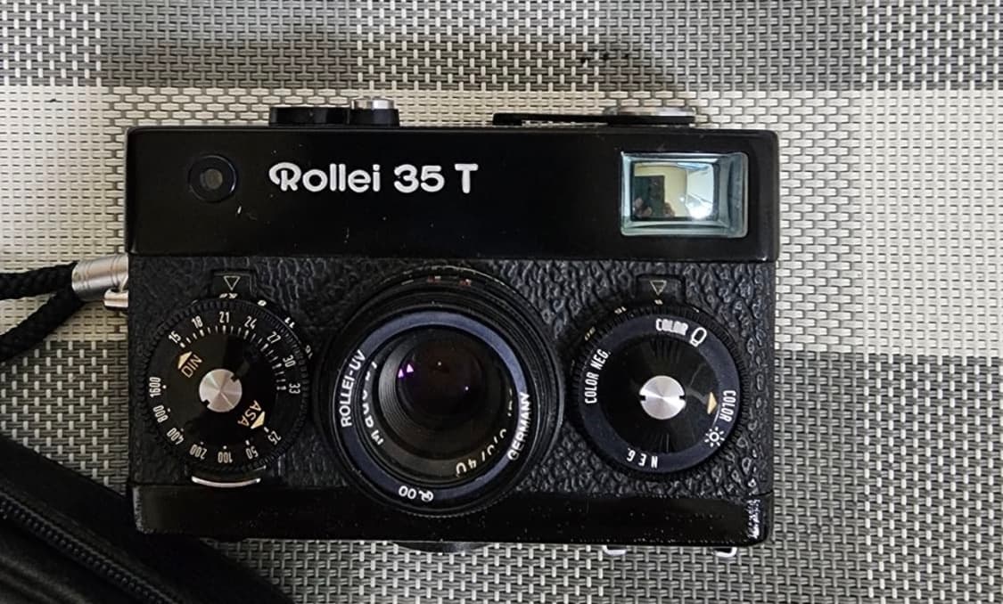 롤라이 35 T 필름카메라 블랙바디 파우치포함 상품이미지1