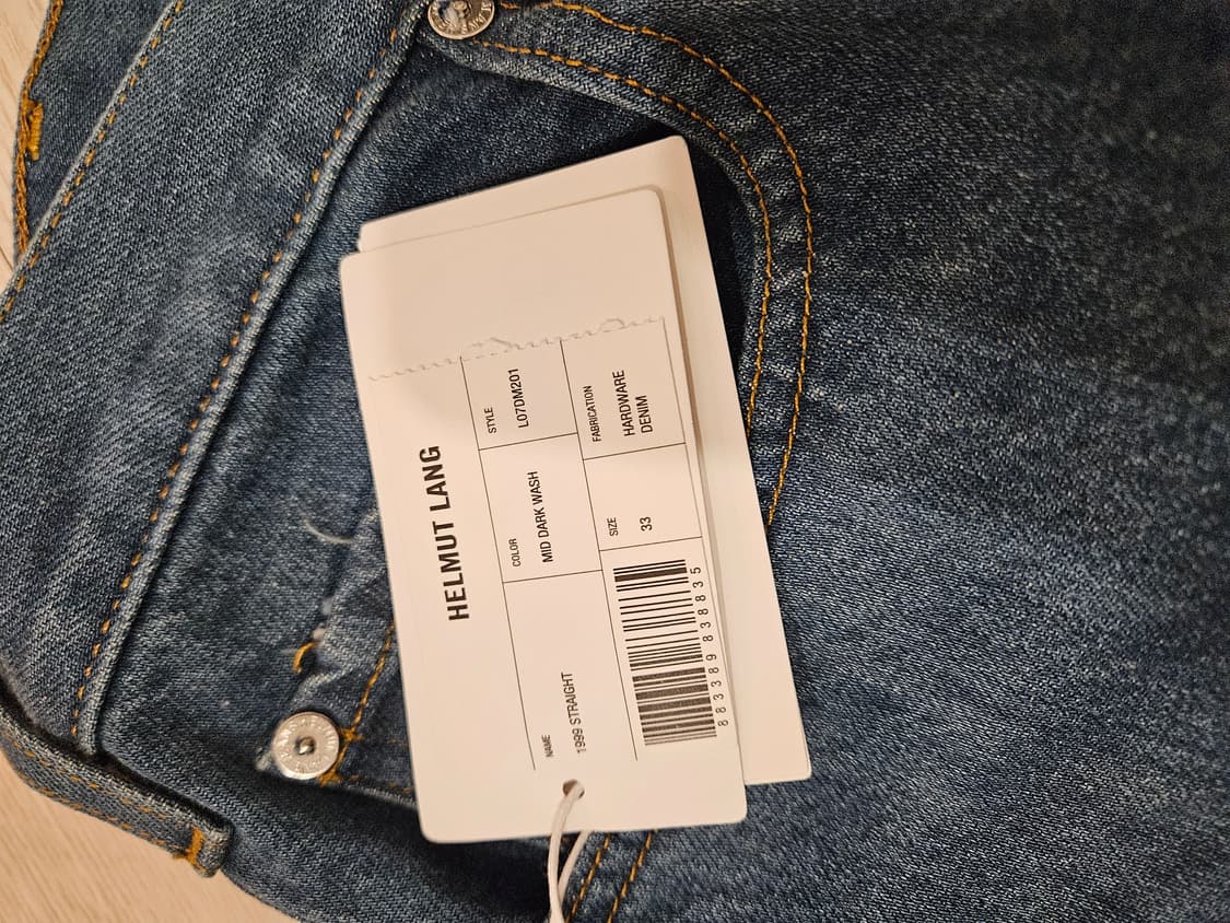 [33] HELMUTLANG 1999 straight jeans 상품이미지2