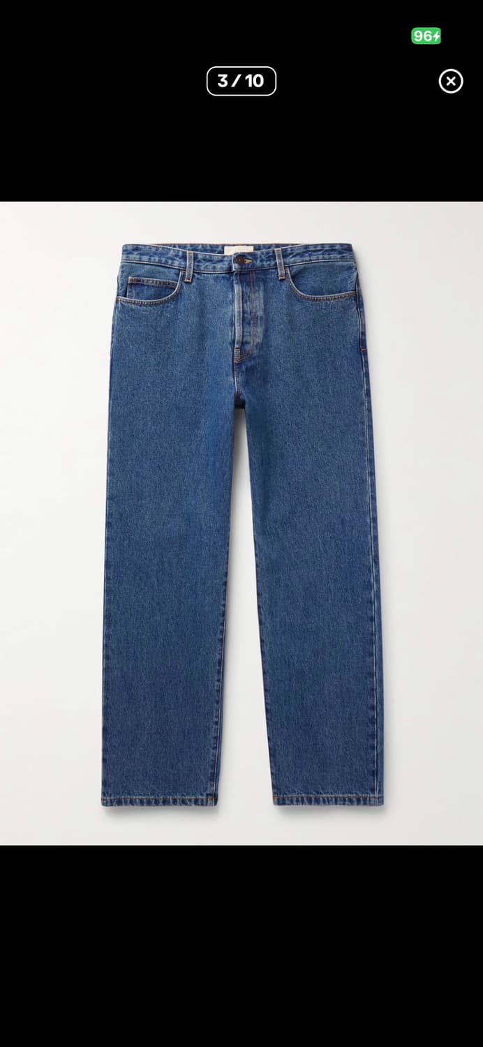 더로우 몰튼진 the row morton jeans 데님 팬츠 상품이미지1