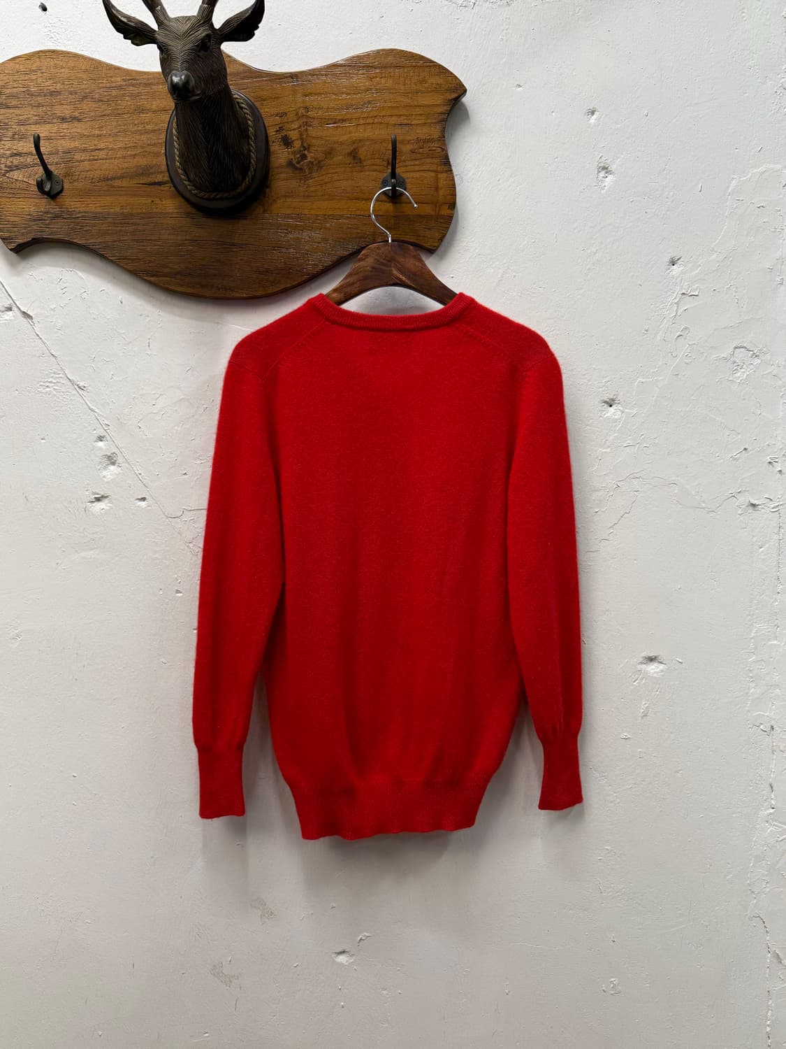 55) Cashmere 100% V-Neck Knit Sweater 상품이미지4