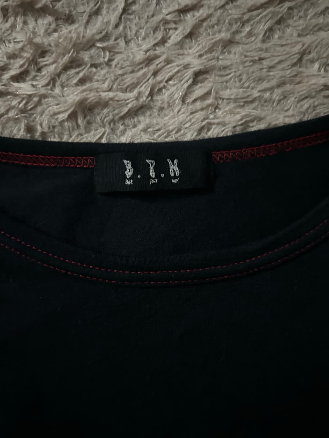 B.P.N spider lace zip long sleeve 상품이미지4