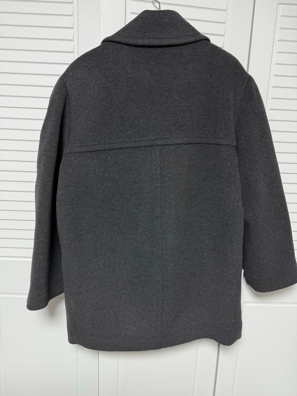 로우클래식 와이드 칼라 피 코트 상품이미지5