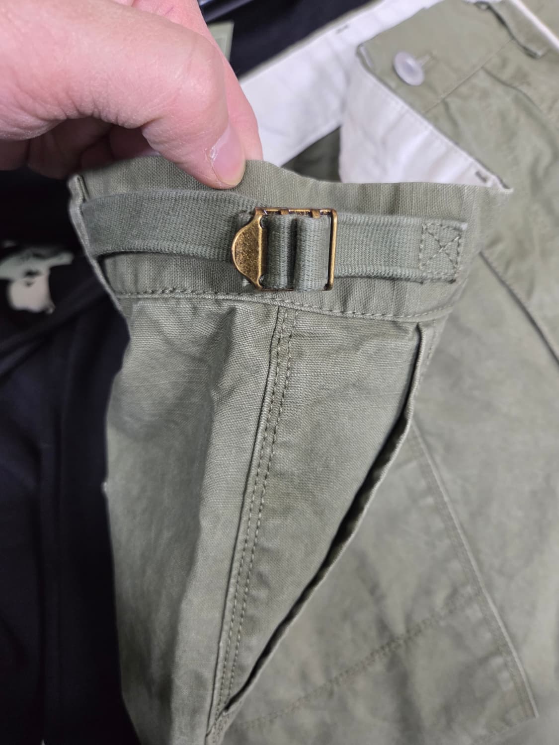 빈티지 오리지널 디자인 퍼티그 팬츠 xl 대략  33 상품이미지4