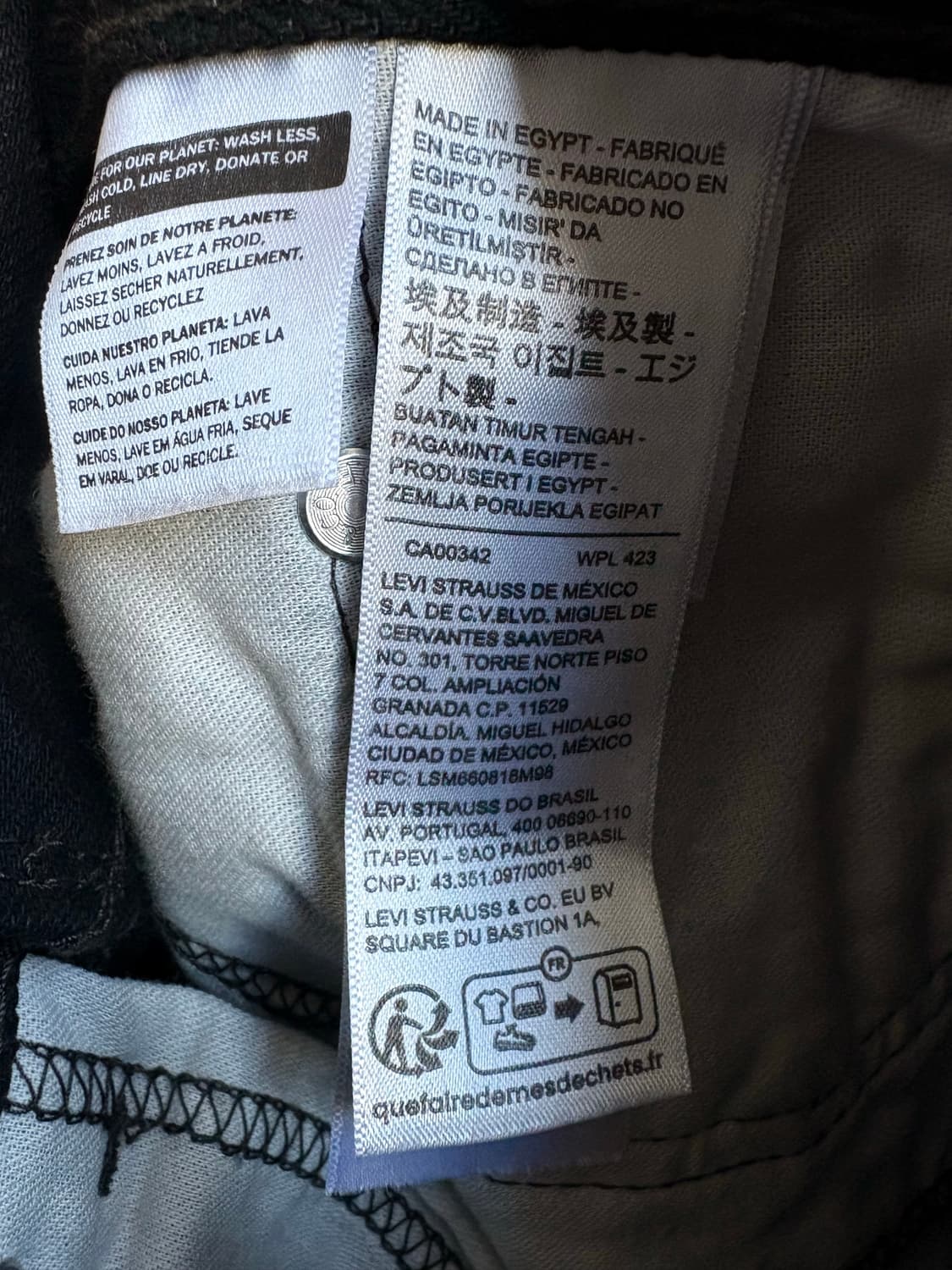 (31x32) 리바이스 517 블랙 흑청 블랙진 *새제품 상품이미지4