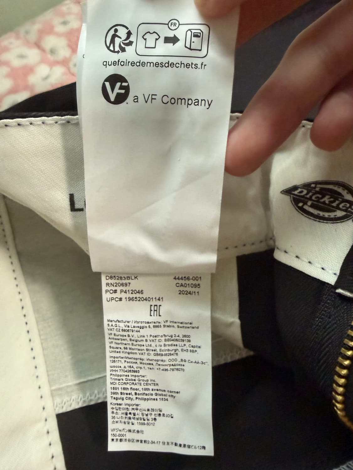 디키즈 더블니 워크팬츠(새상품) 상품이미지6