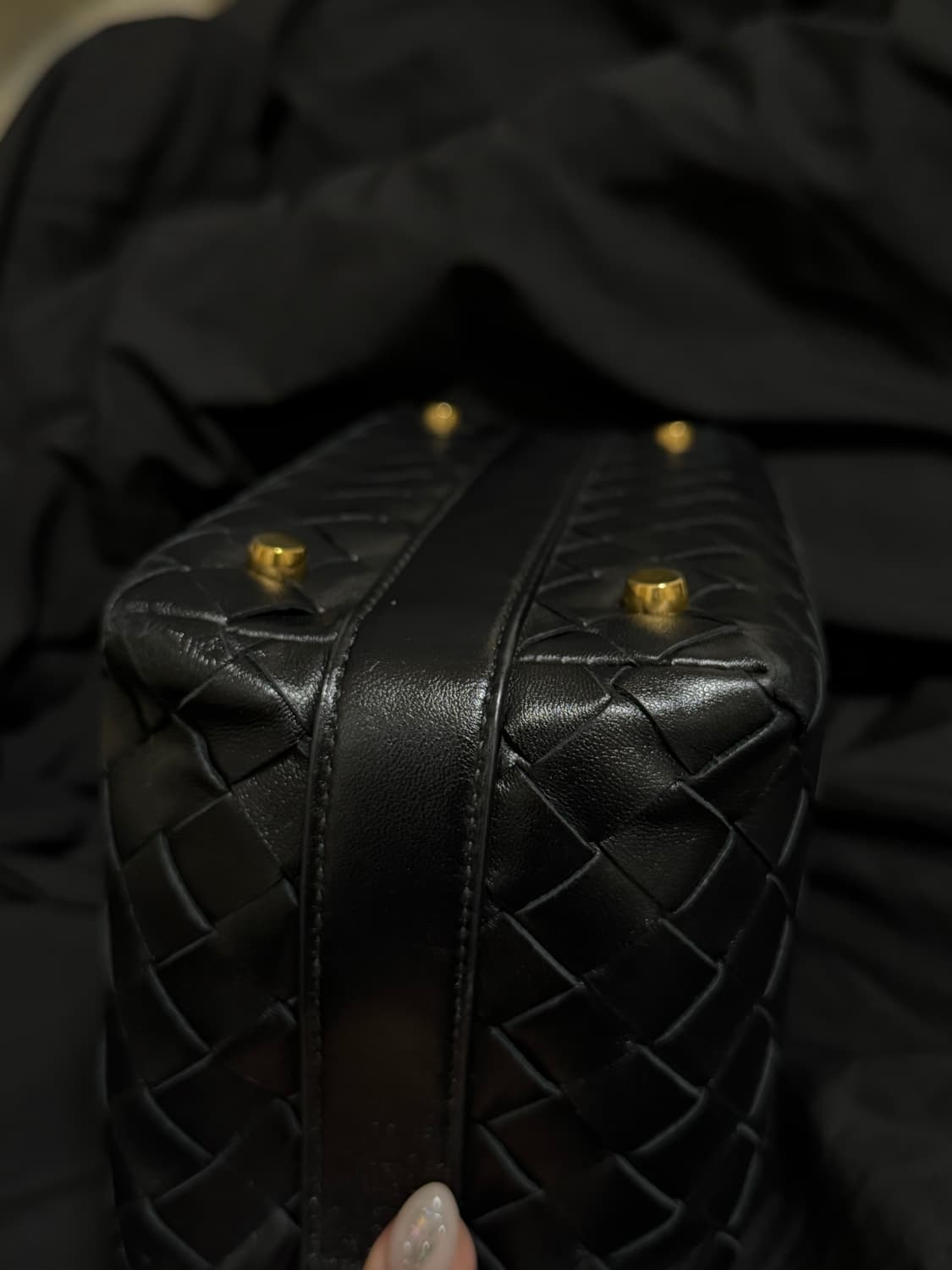 보테가베네타 월리스 토트백 / 블랙 상품이미지4