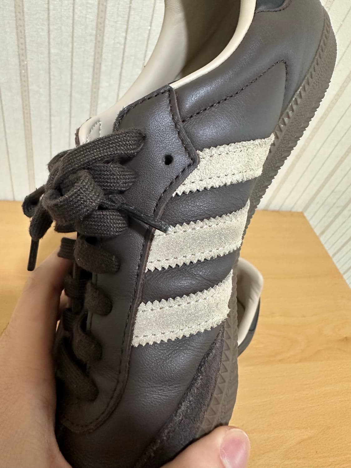 아디다스 삼바 OG 다크브라운 상품이미지3