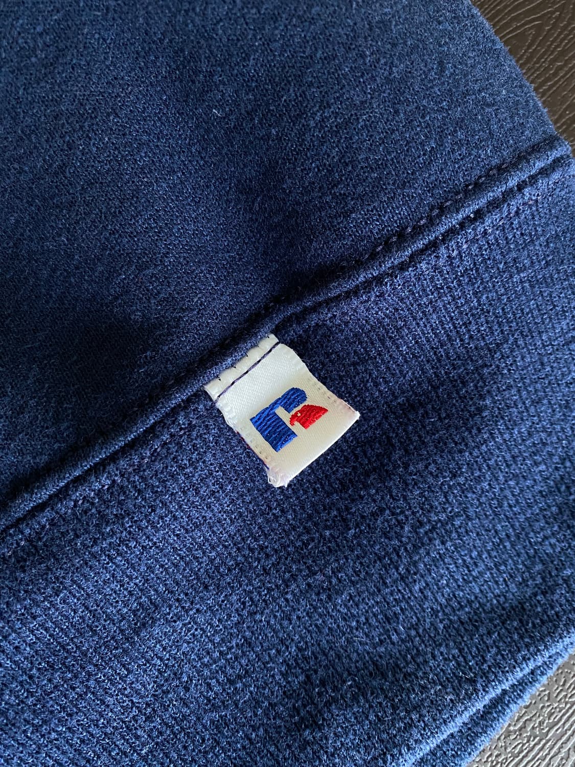 (L) 90s 빈티지 러셀 스웻셔츠 네이비 USA 상품이미지4
