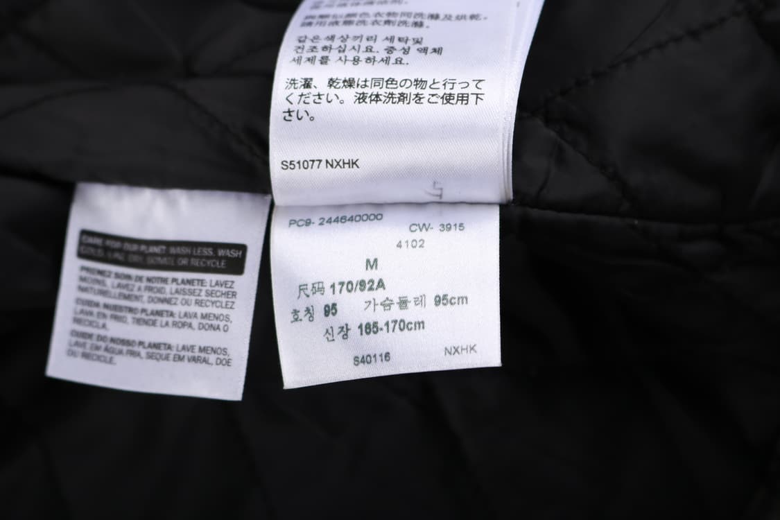 [M] 리바이스 써모어 나일론 흑청 트러커 자켓 상품이미지8