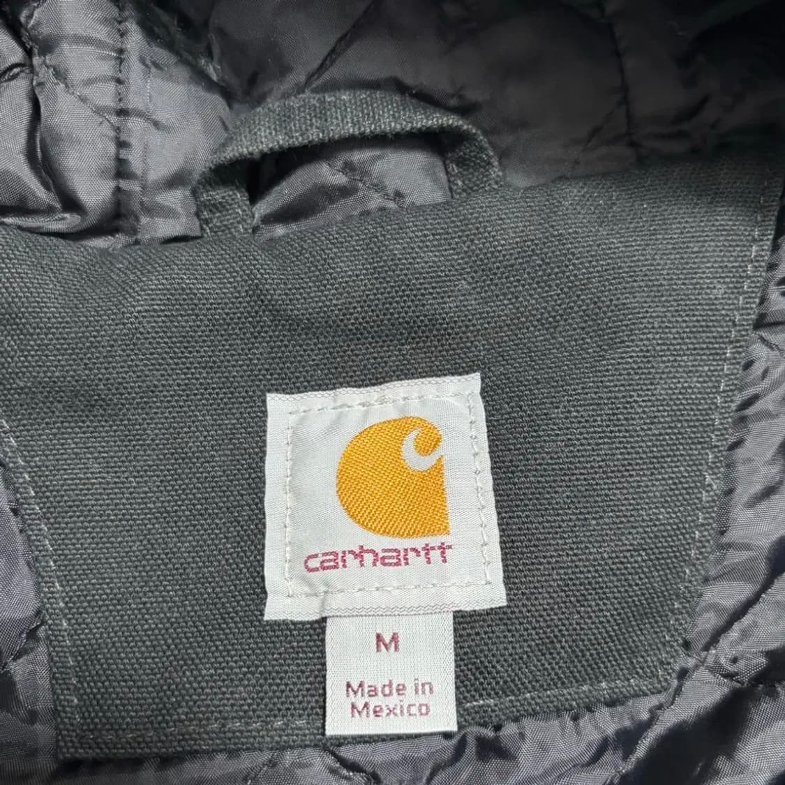 칼하트 블랙 후드 워크 자켓 상품이미지4